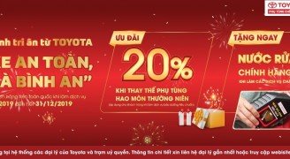 CƠ HỘI NHẬN QUÀ GIÁ TRỊ TỪ TOYOTA - TOYOTA DOANH THU THANH HÓA