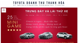 Tri ân khách hàng cuối năm- mừng 25 năm thành lập Toyota Việt Nam