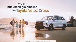 Những yếu tố hút khách gia đình trẻ của Toyota Veloz Cross