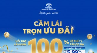 Hàng loạt xe Toyota giảm giá mạnh tháng 10