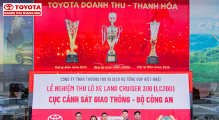 Lễ Nghiệm thu, bàn giao 20 xe Toyota Land Cruiser 300 cho Cục Cảnh sát giao thông - Bộ Công An