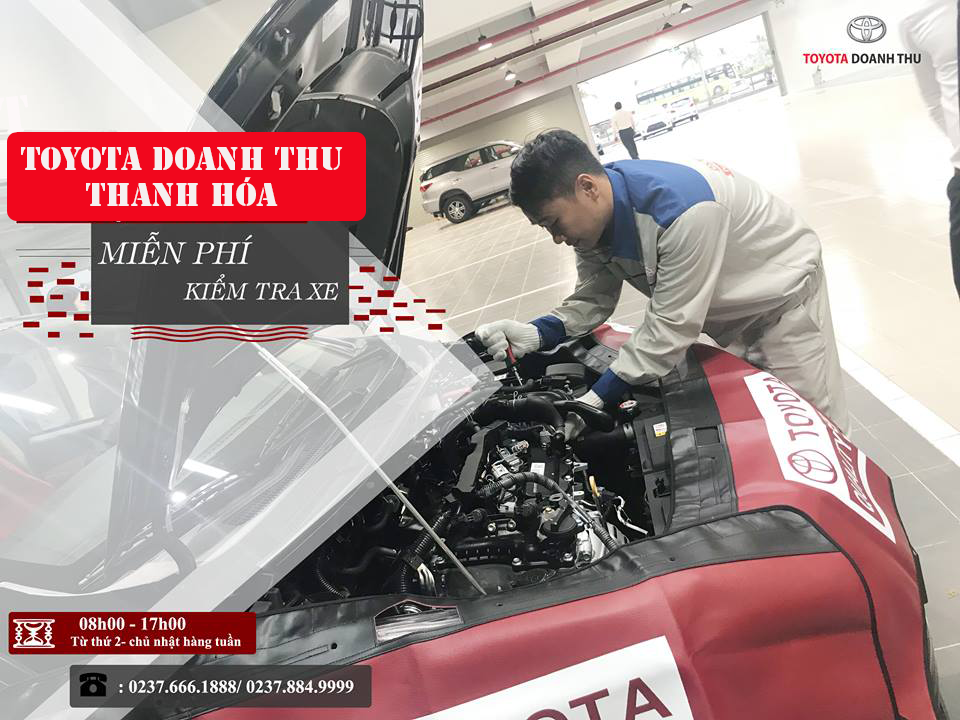 dịch vụ toyota doanh thu thanh hóa, dịch vụ toyota thanh hoa